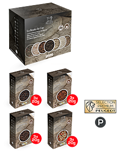 Set Pfefferauswahl "Premium 4" - Peugeot Saveurs