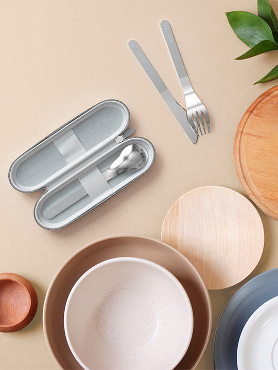 Besteck Slim Nest monbento® x Peugeot