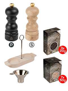 Pack ParisRama u'Select Schokolade und Natur 15cm - Peugeot Saveurs