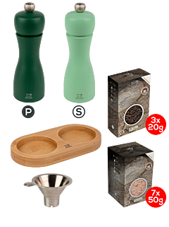 Tahiti Water Pack mit Tablett - Peugeot Saveurs
