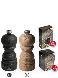 Set Paris Nature  12cm - Peugeot Saveurs