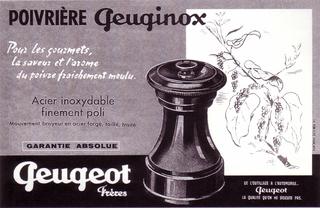 Kreation der Peuginox - Peugeot Saveurs