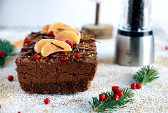 Mousse au Chocolat Kuchen mit Timut-Pfeffer