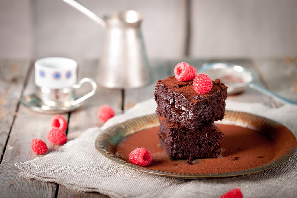 Brownies mit Himbeere - Peugeot Saveurs