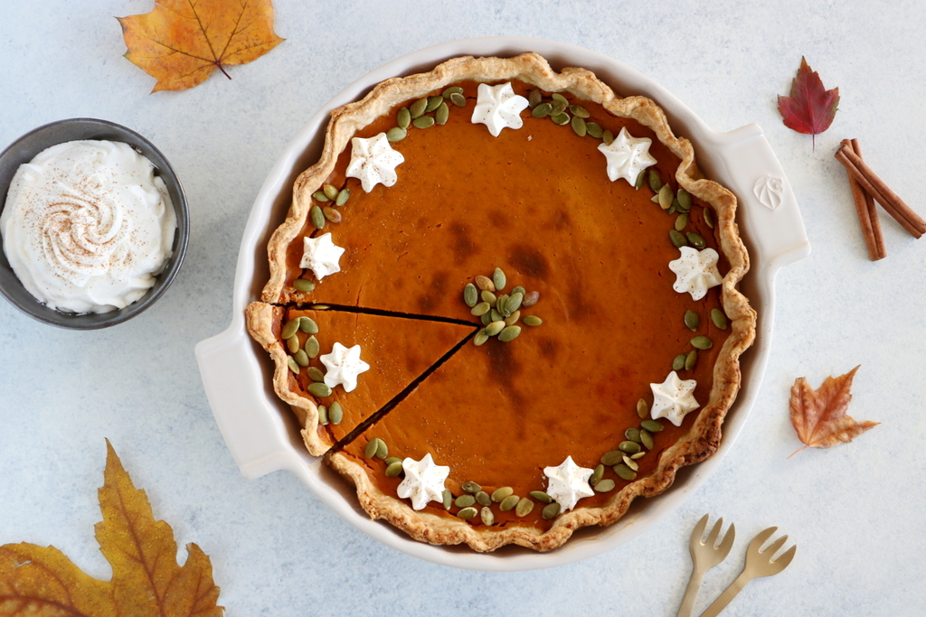 Amerikanischer Kürbis-Pie
