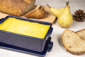 Gänseleberterrine mit Birne, Zimt und Weißwein