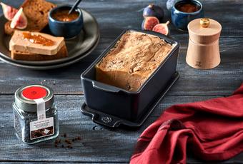 Gänseleberterrine mit Kaffee und Whisky