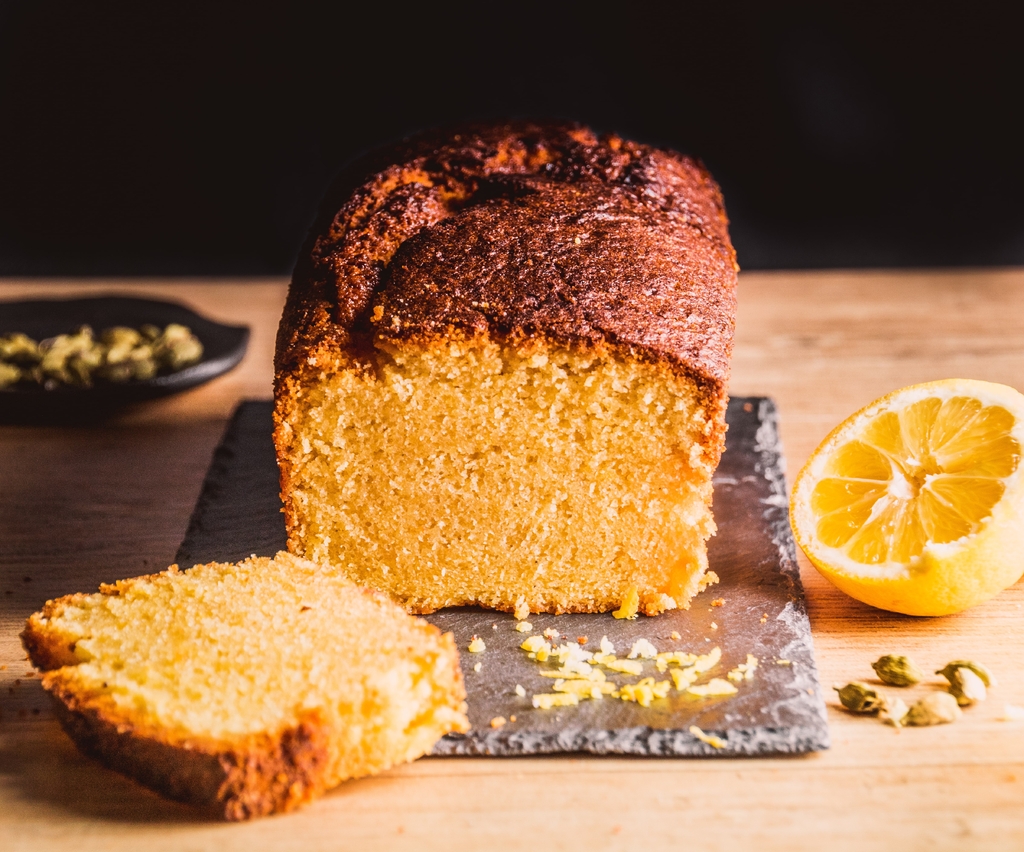 Zitronen-Kardamom-Kuchen
