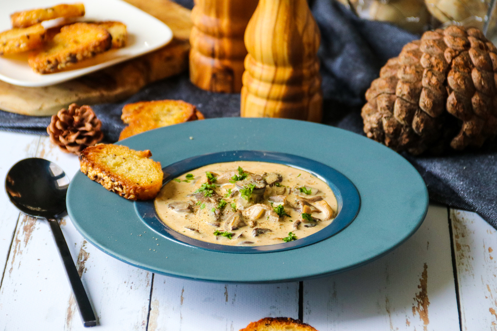 Champignon-Suppe Franche-Comté
