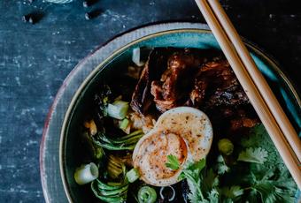 Ramen mit Rindfleisch und Szechuanpfeffer