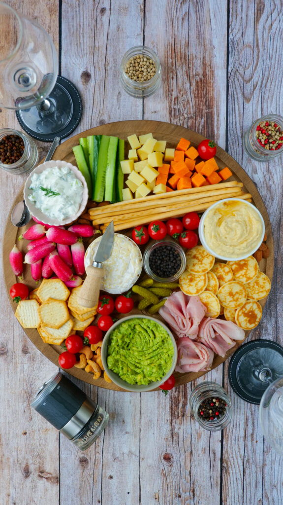 Leckere Aperitif-Platte