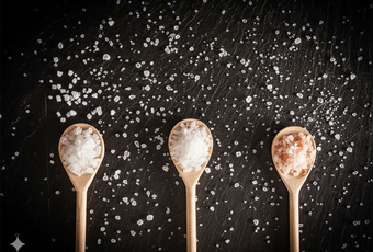 Salzarten-Vergleich: Fleur de Sel, Himalayasalz und Steinsalz