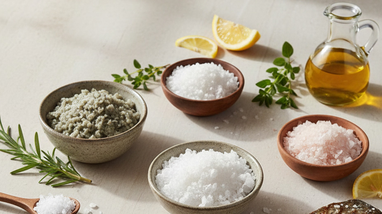 Meersalz ist nicht gleich Meersalz: Geschmacksprofile von Atlantik- bis Mittelmeer-Salz - Peugeot Saveurs